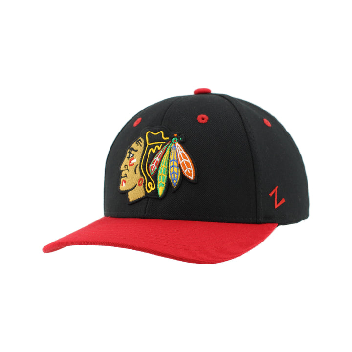 Zephyr Chicago Blackhawks Contender Two-Tone Snapback
