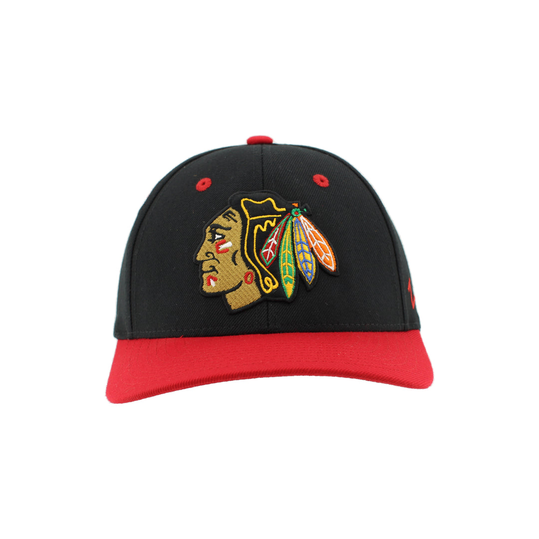 Zephyr Chicago Blackhawks Contender Two-Tone Snapback