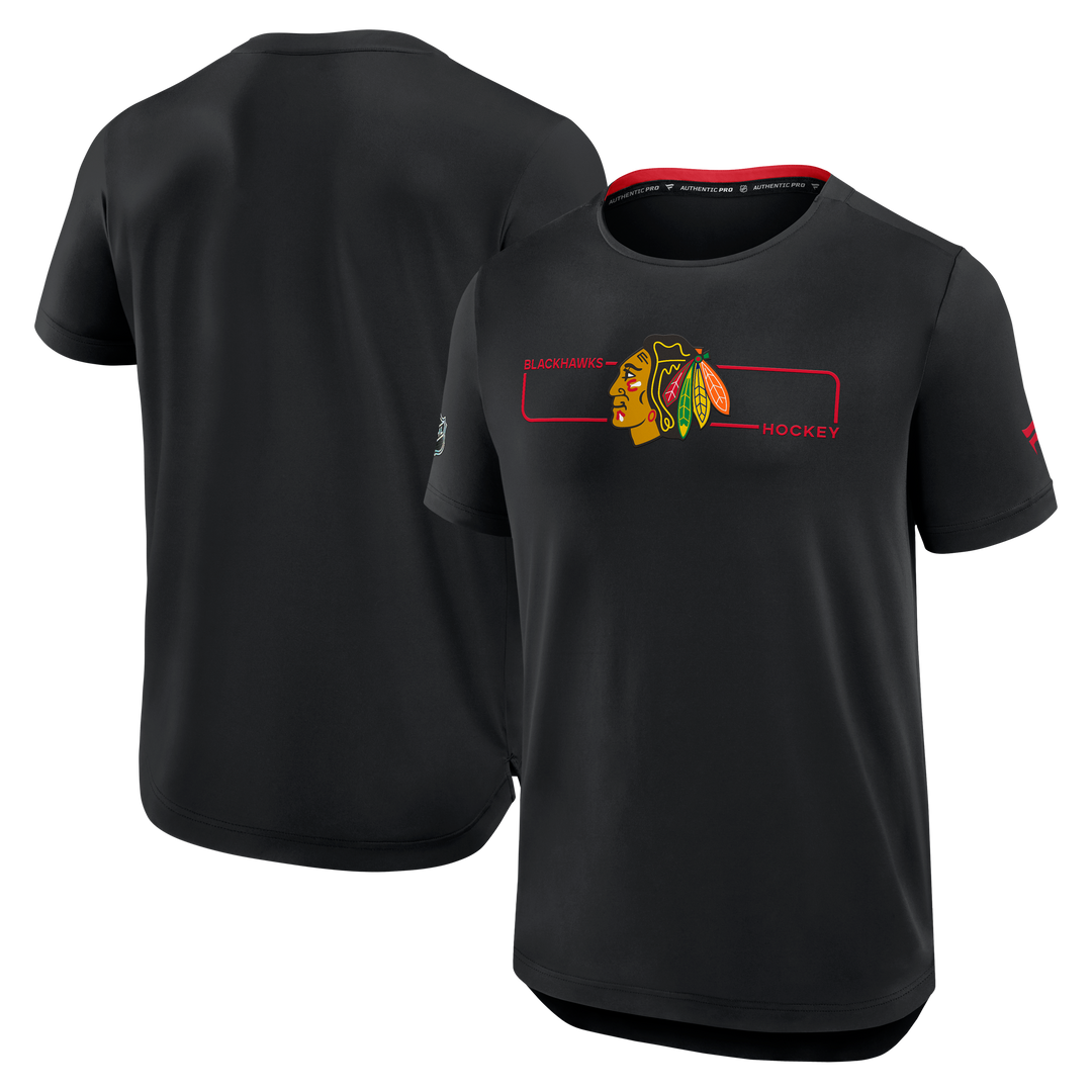Fanatics Chicago Blackhawks Authentic Pro Primary Logo T-Shirt