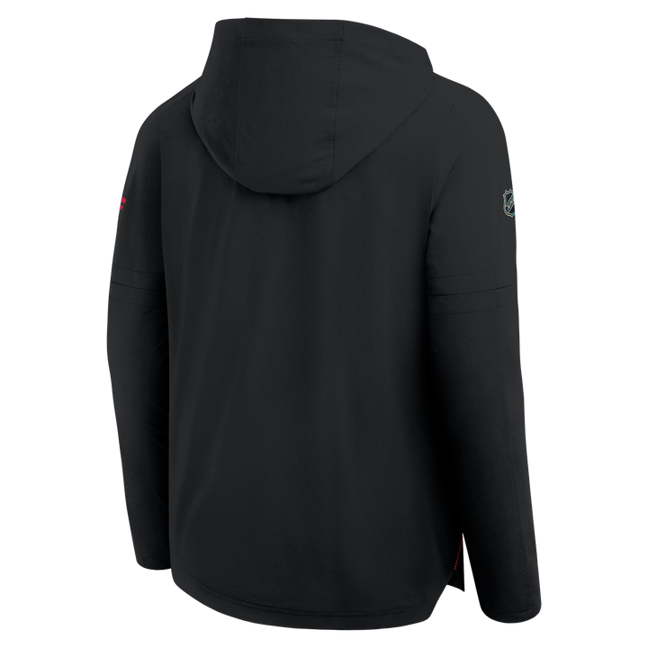 Fanatics Chicago Blackhawks Authentic Pro Train Lightweight Hoodie