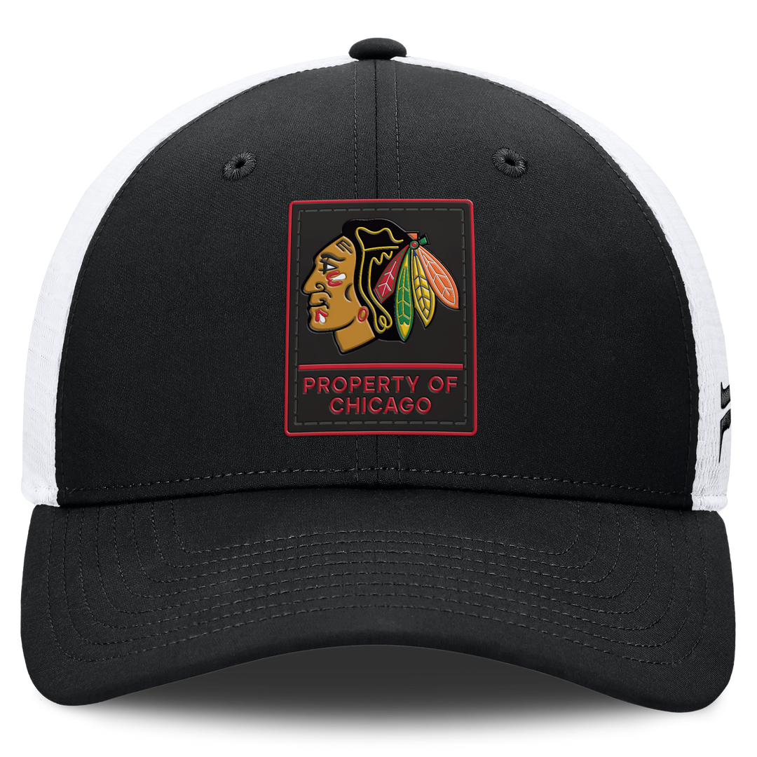 Fanatics Chicago Blackhawks Authentic Pro Train Meshback Adjustable Hat