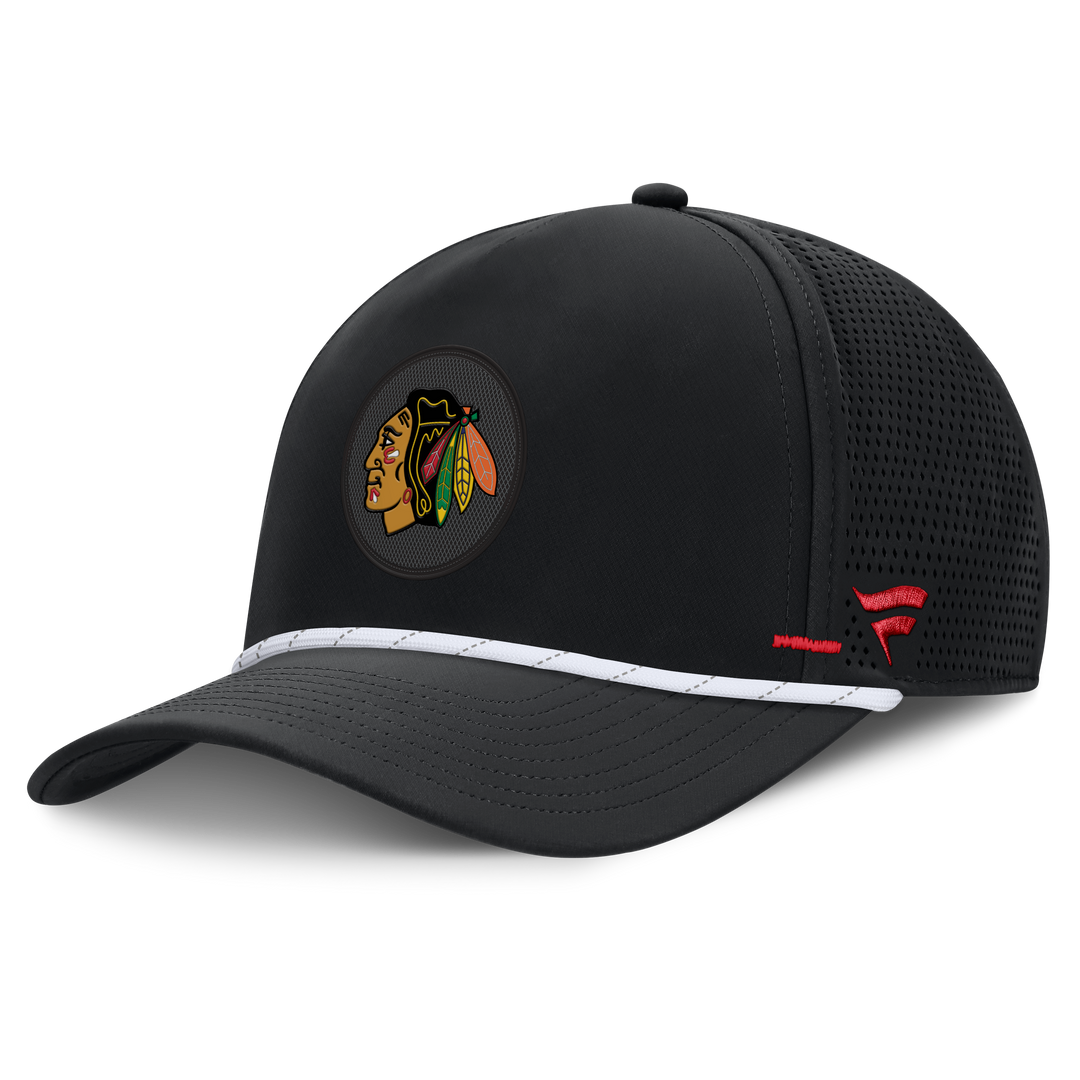 Fanatics Chicago Blackhawks Authentic Pro Rink Vented A-Frame Adjustable Hat