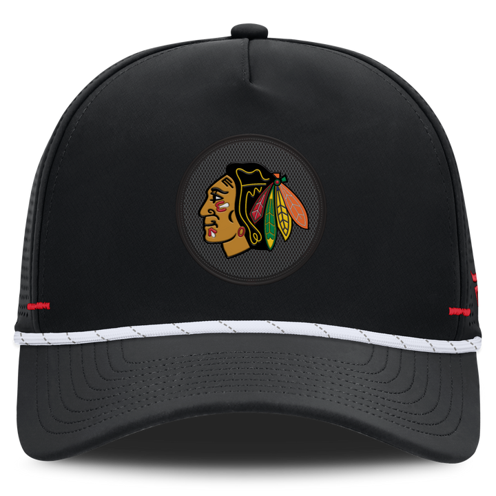 Fanatics Chicago Blackhawks Authentic Pro Rink Vented A-Frame Adjustable Hat