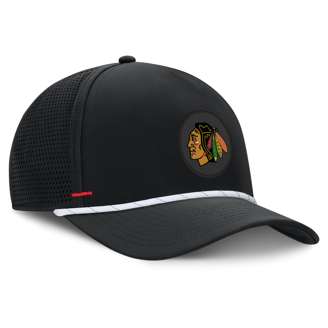Fanatics Chicago Blackhawks Authentic Pro Rink Vented A-Frame Adjustable Hat