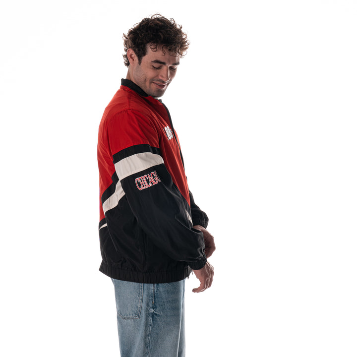 Wild Collective Chicago Blackhawks Centennial Track Jacket