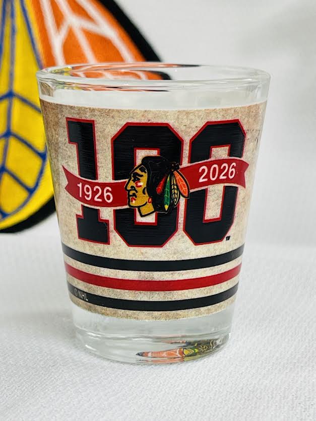 CBH FULL COLOR WRAP CENTENNIAL SHOT GLASS