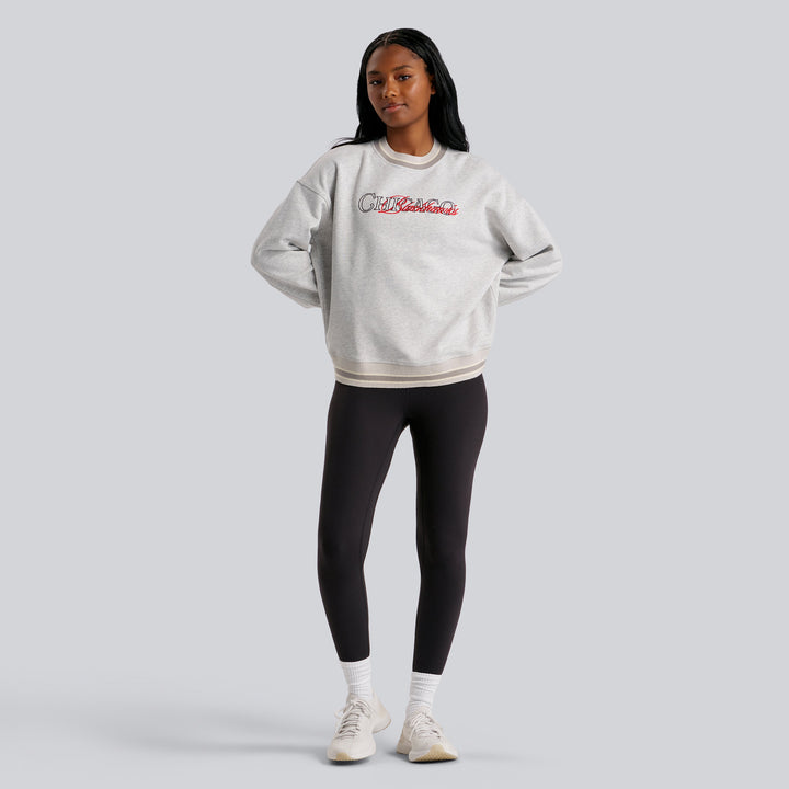 lululemon Chicago Blackhawks Perfectly Oversized Ringer Crew