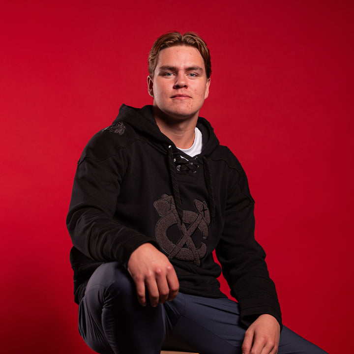 Blackhawks Originals Blackout Hockey Hoodie