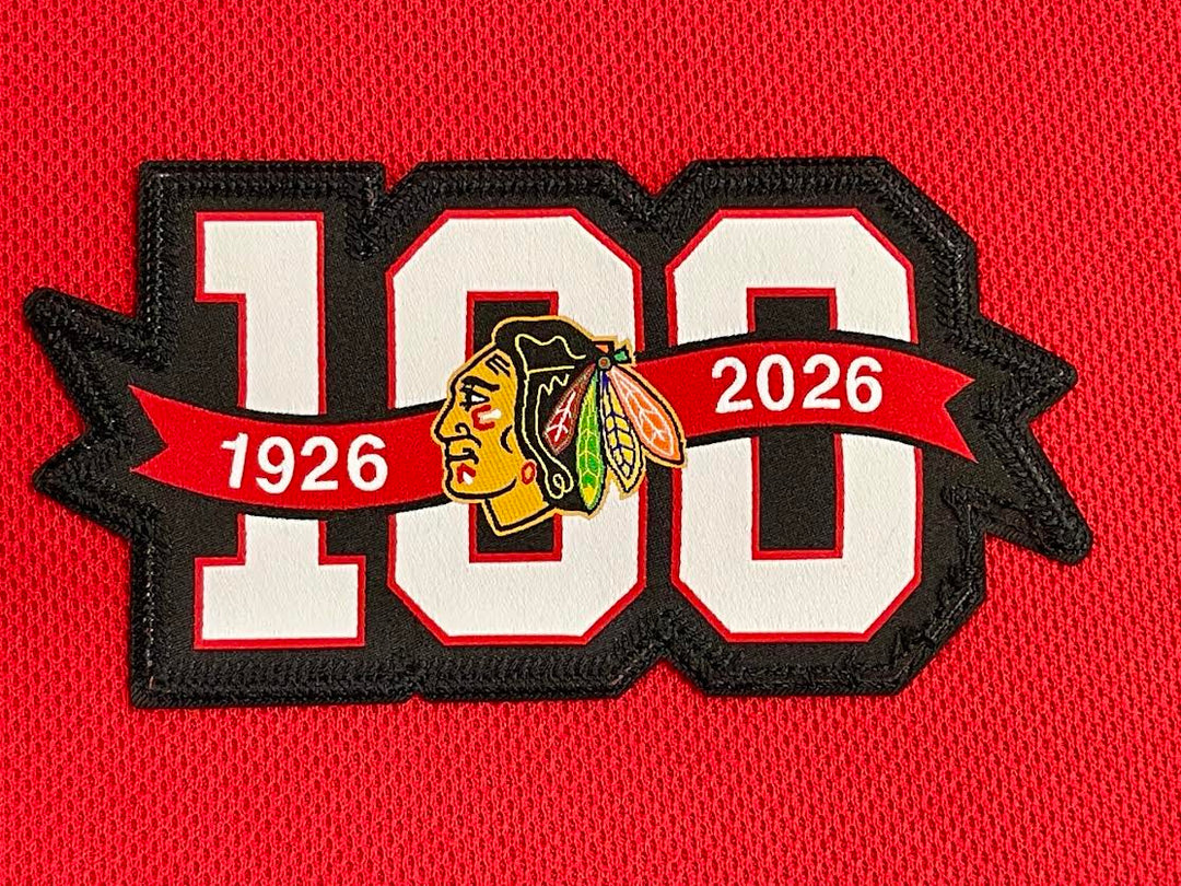 BLACKHAWKS CENTENNIAL JERSEY PATCH