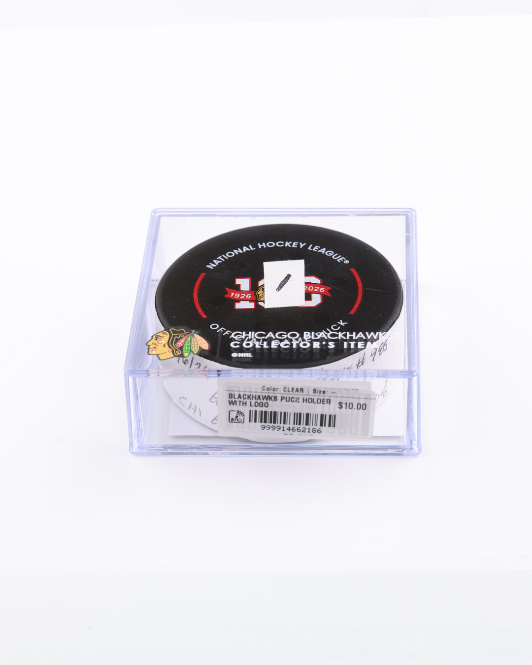 Ryan Donato Game-Used Goal Puck 3/6/2026 25231