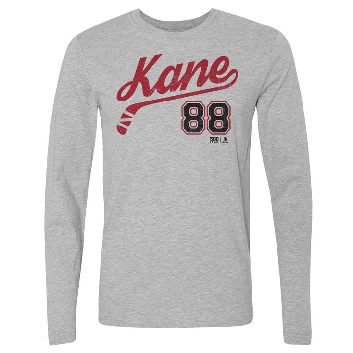 Chicago Blackhawks Patrick Kane Script Long Sleeve Tee