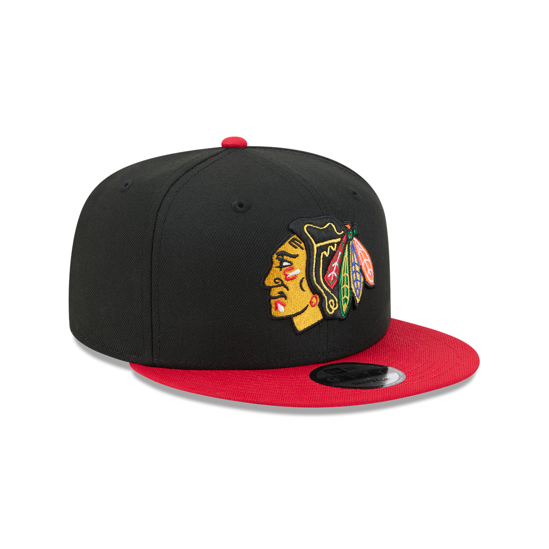 New Era Chicago Blackhawks 9FIFTY Two Tone Flat Brim Snapback