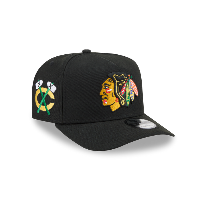 New Era Chicago Blackhawks 9FIFTY A-Frame Primary Snapback Hat