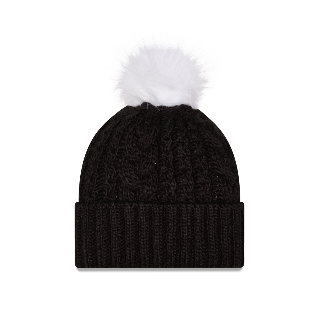 New Era Youth Chicago Blackhawks Double Pom Knit Hat