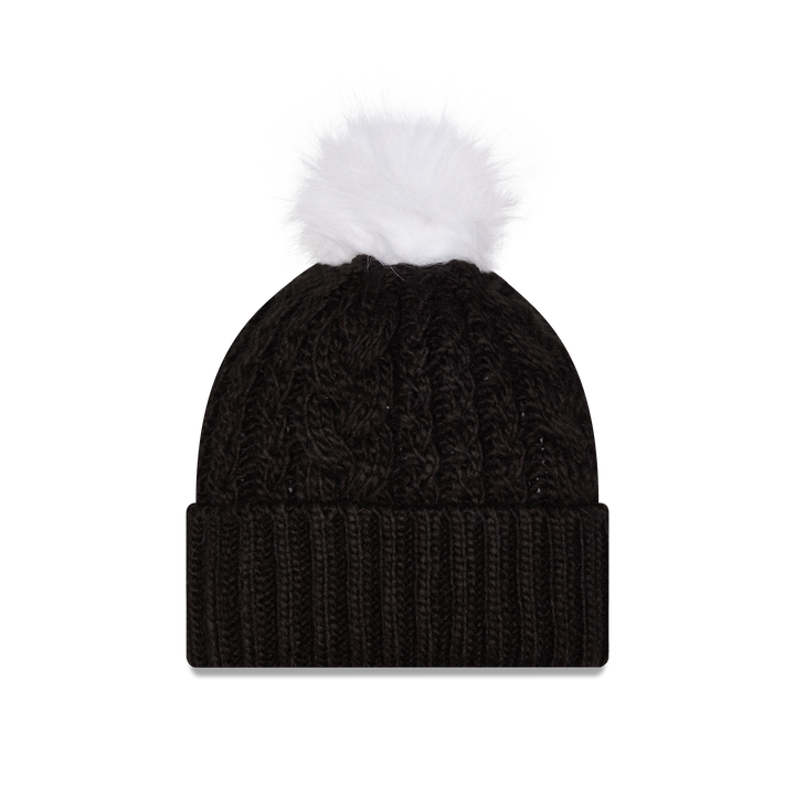 New Era Youth Chicago Blackhawks Double Pom Knit Hat
