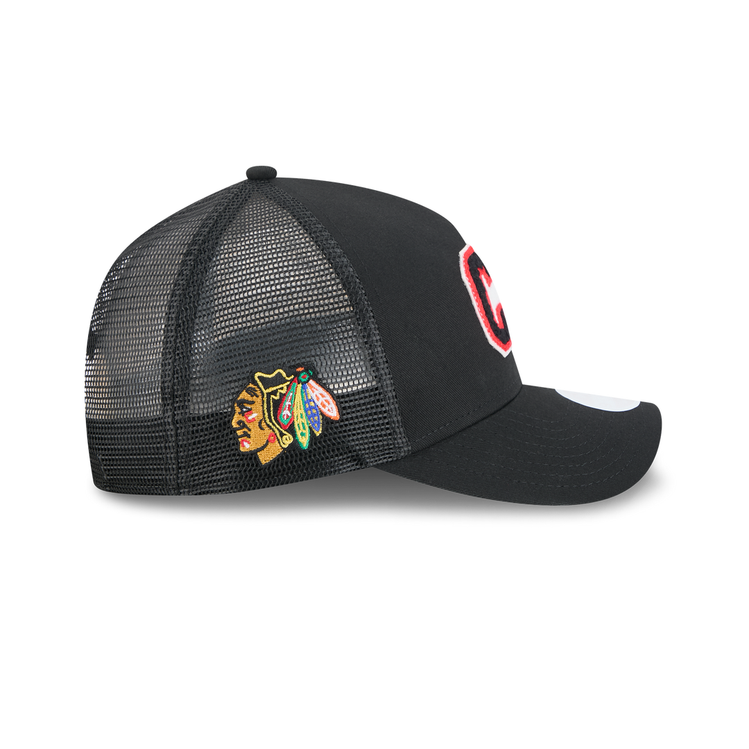 New Era Chicago Blackhawks 9FORTY A-Frame CHI Trucker