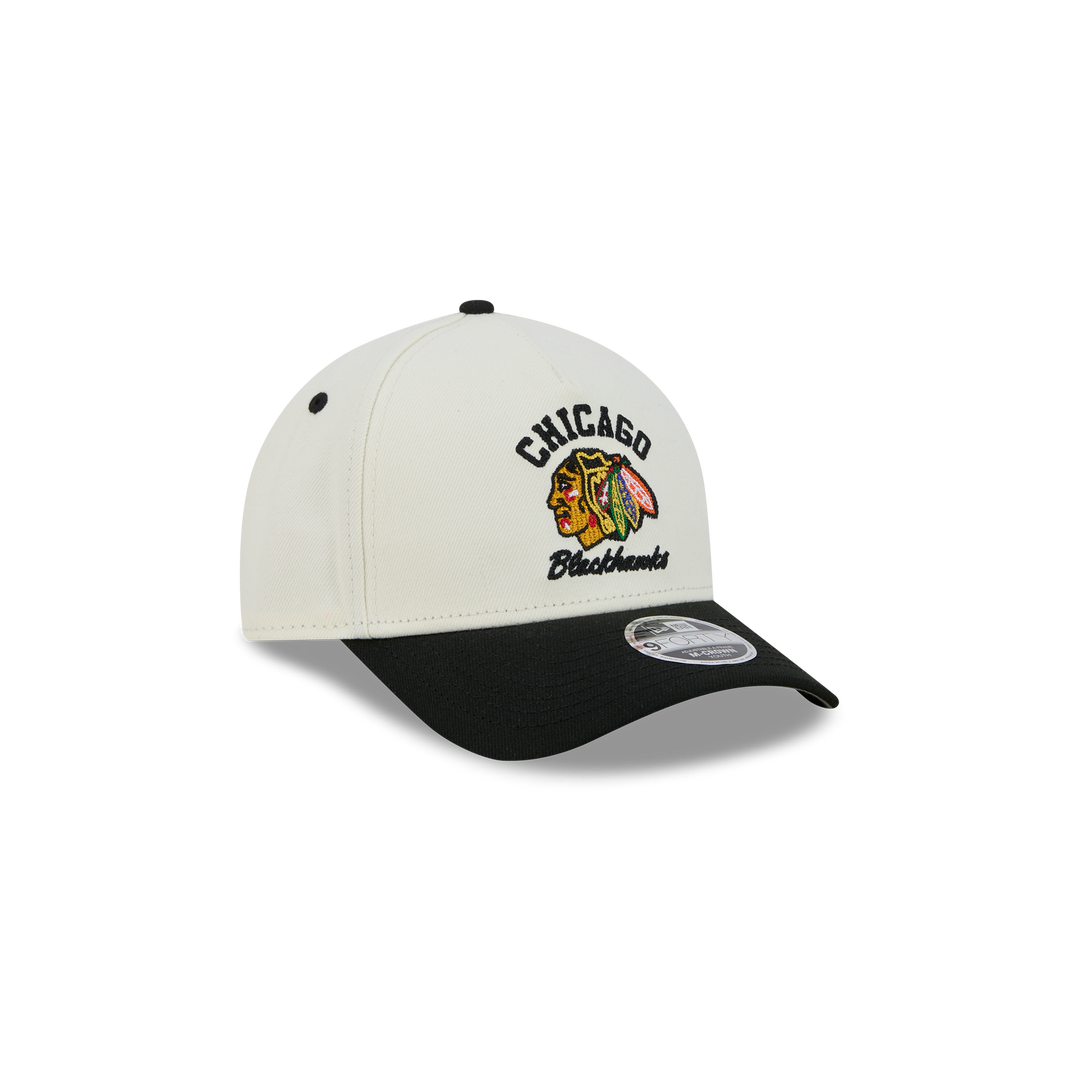 New Era Youth Chicago Blackhawks 9FORTY A-Frame Arch Snapback
