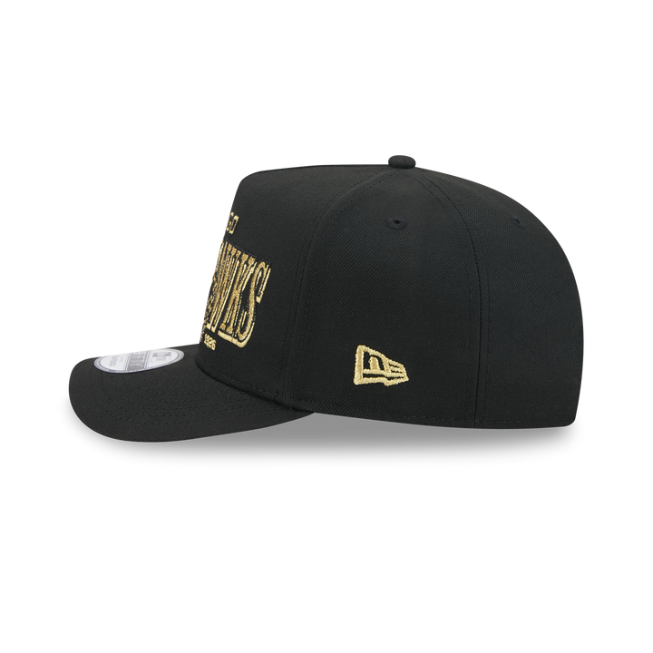 New Era Chicago Blackhawks 9FIFTY A-Frame Gold Laurel Snapback