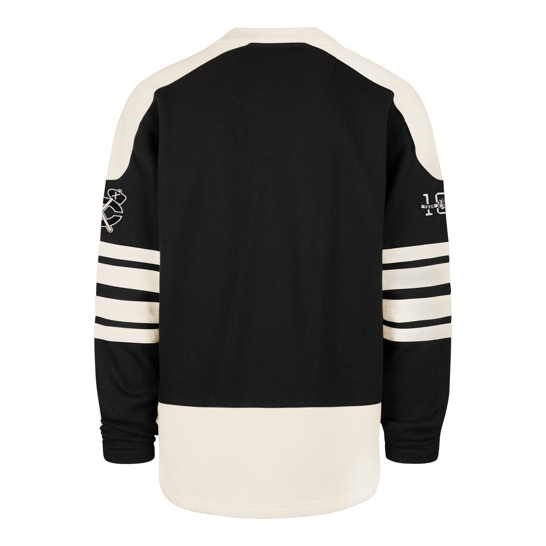 '47 Chicago Blackhawks Centennial Sweep Check Eternal Lacer Crewneck