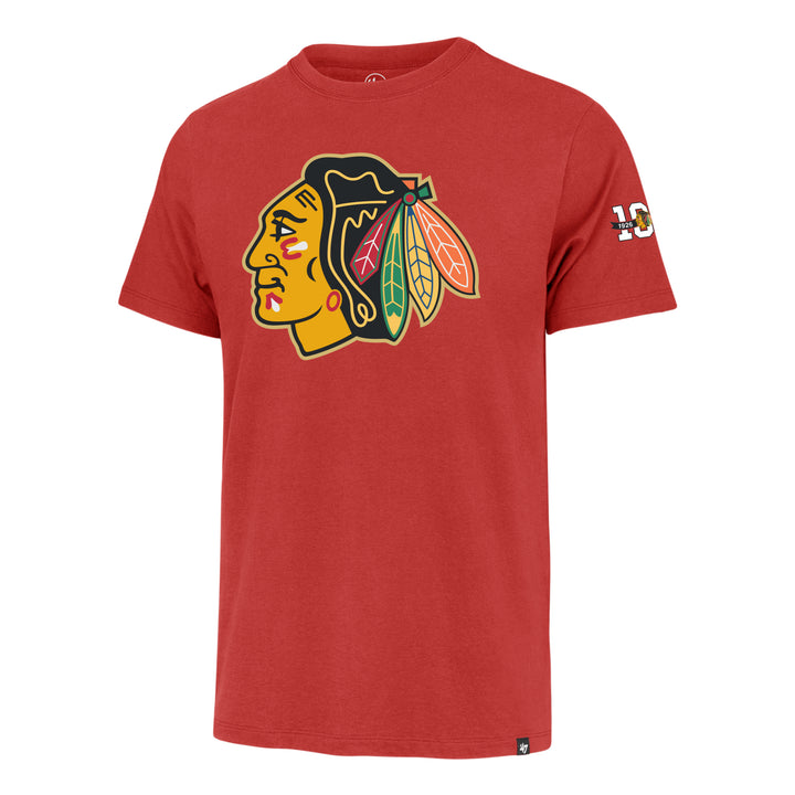 Chicago Blackhawks Centennial Franklin Tee