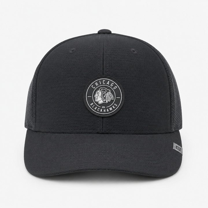 TravisMathew Chicago Blackhawks Bahamas Silicone Patch Snapback