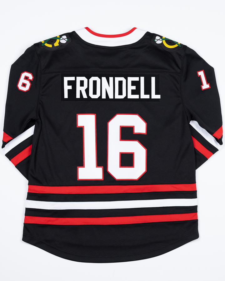 Fanatics Chicago Blackhawks Anton Frondell Breakaway Replica Alternate Pressed Jersey