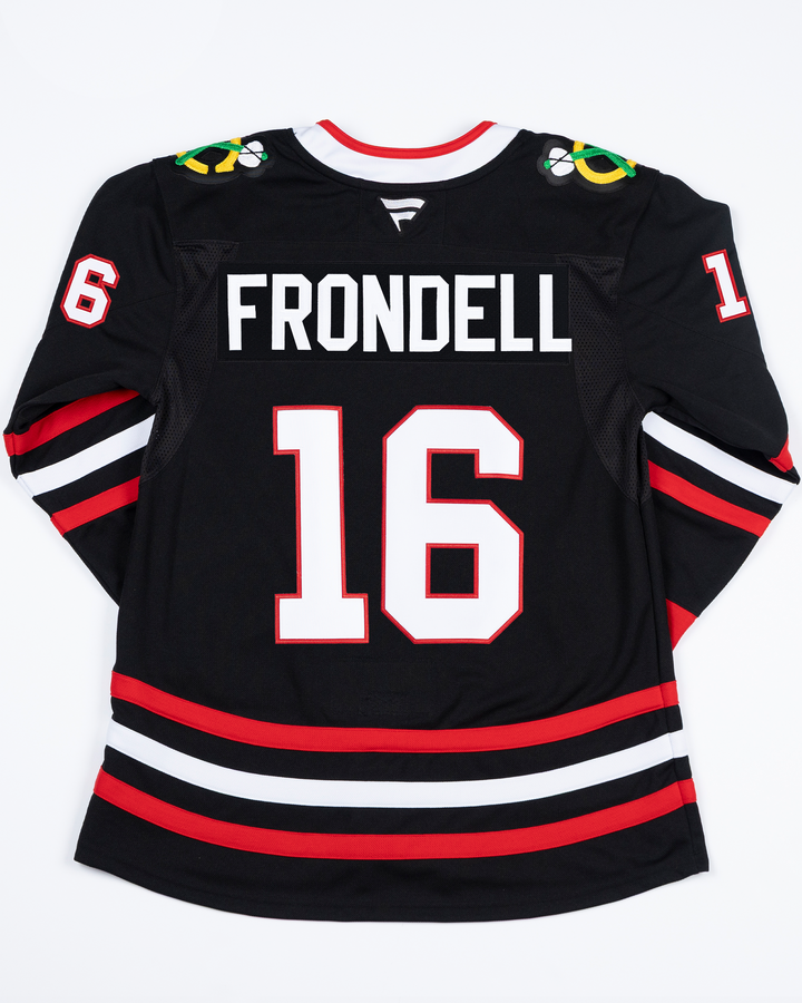 Fanatics Chicago Blackhawks Anton Frondell Premium Alternate Pressed Jersey