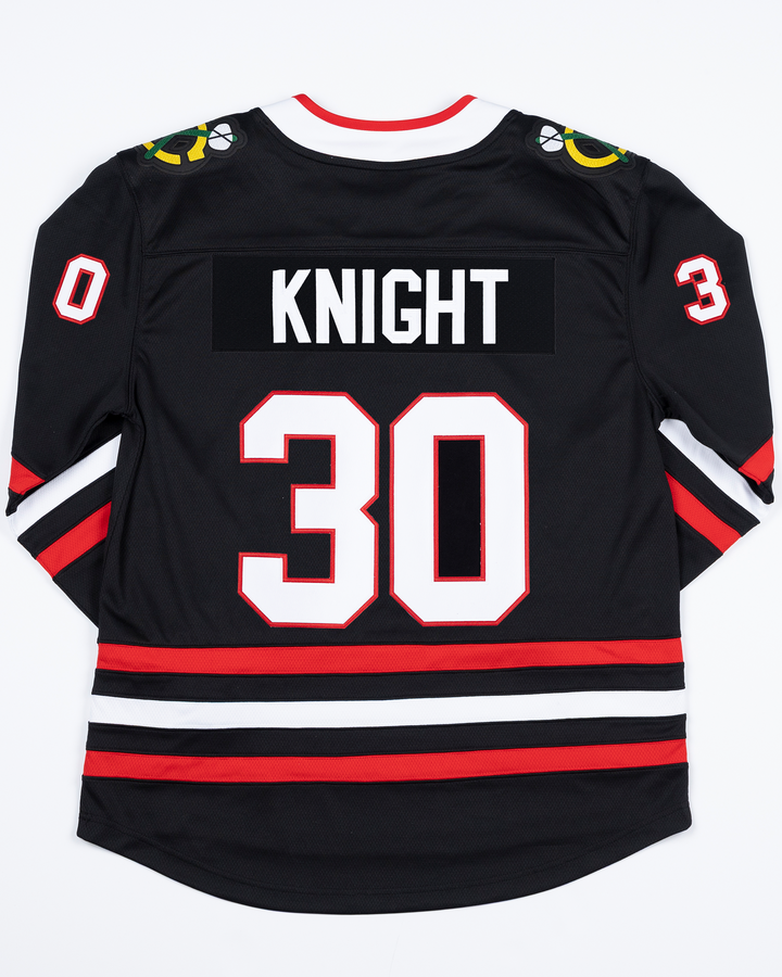 Youth Chicago Blackhawks Premier Alternate Spencer Knight Jersey