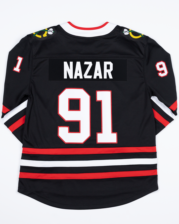 Youth Chicago Blackhawks Premier Alternate Frank Nazar Jersey