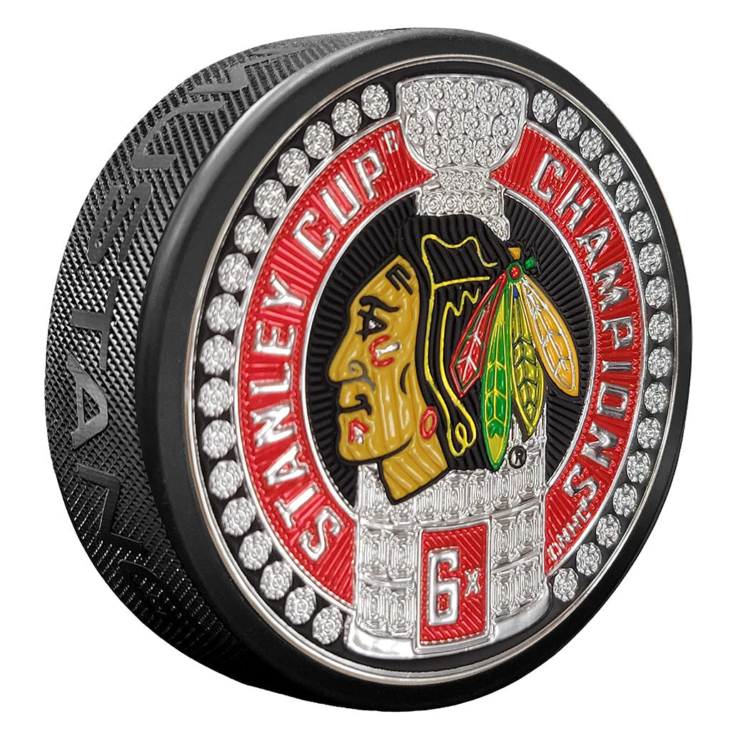 Chicago Blackhawks Stanley Cup Dynasty Collectible Puck