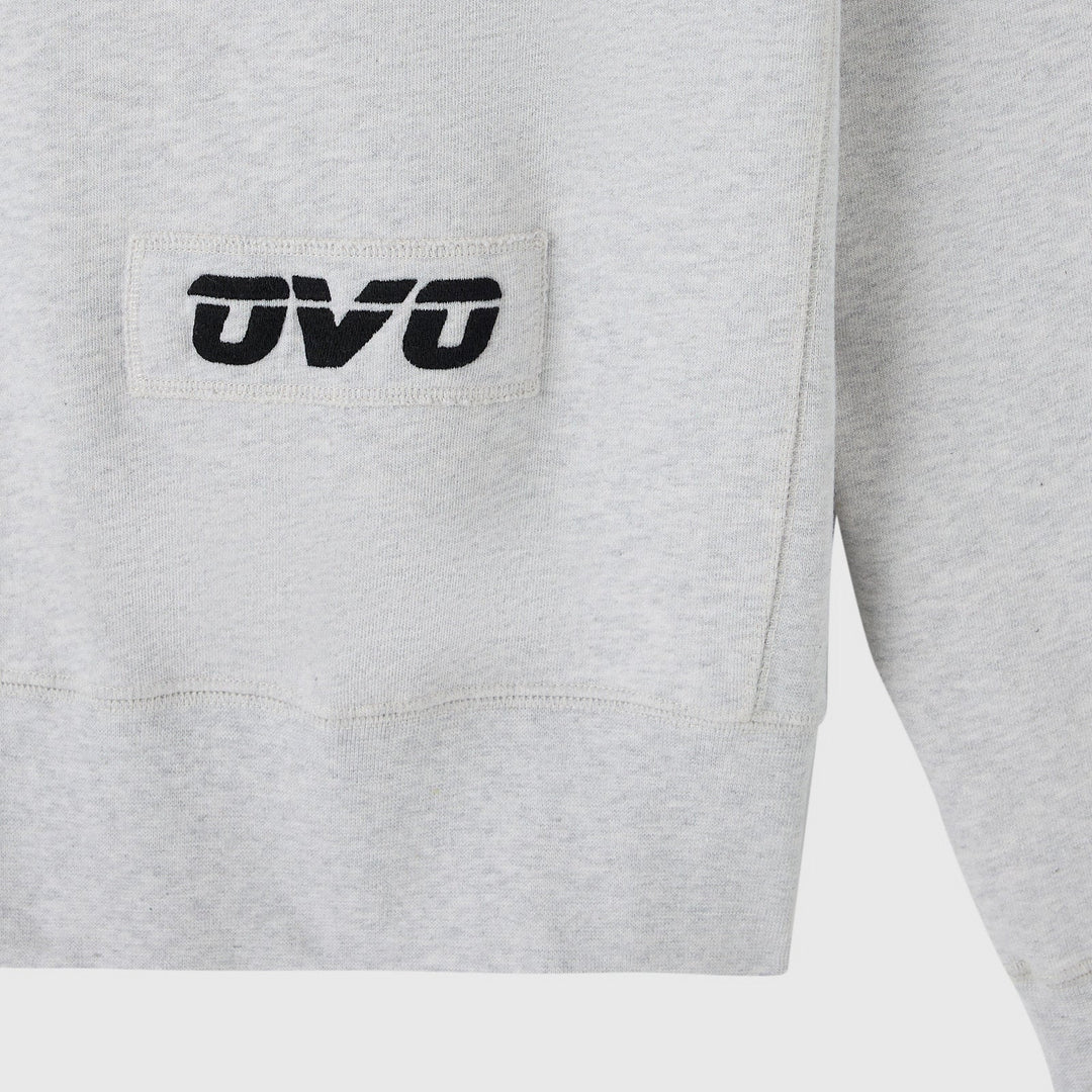 OVO x NHL Chicago Blackhawks Crewneck - Ash Heather