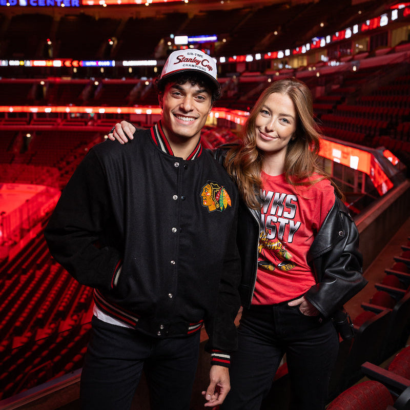 American Needle Chicago Blackhawks 6X Stanley Cup Champions Roscoe Rope Hat