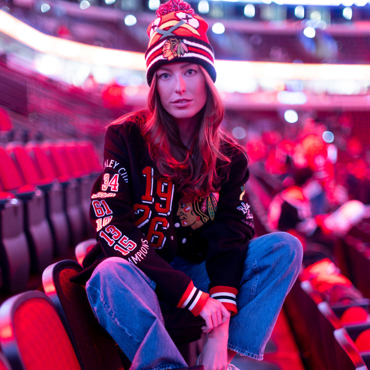 Blackhawks Originals Wool Varsity Jacket