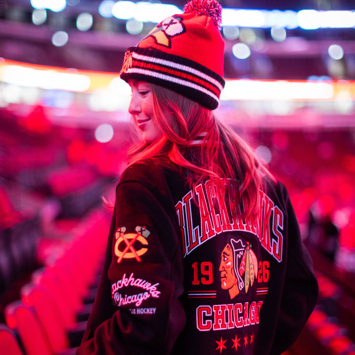 Blackhawks Originals Wool Varsity Jacket