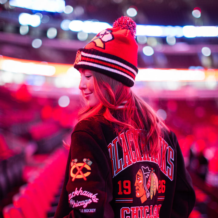 Blackhawks Originals Secondary Logo Winter Beanie