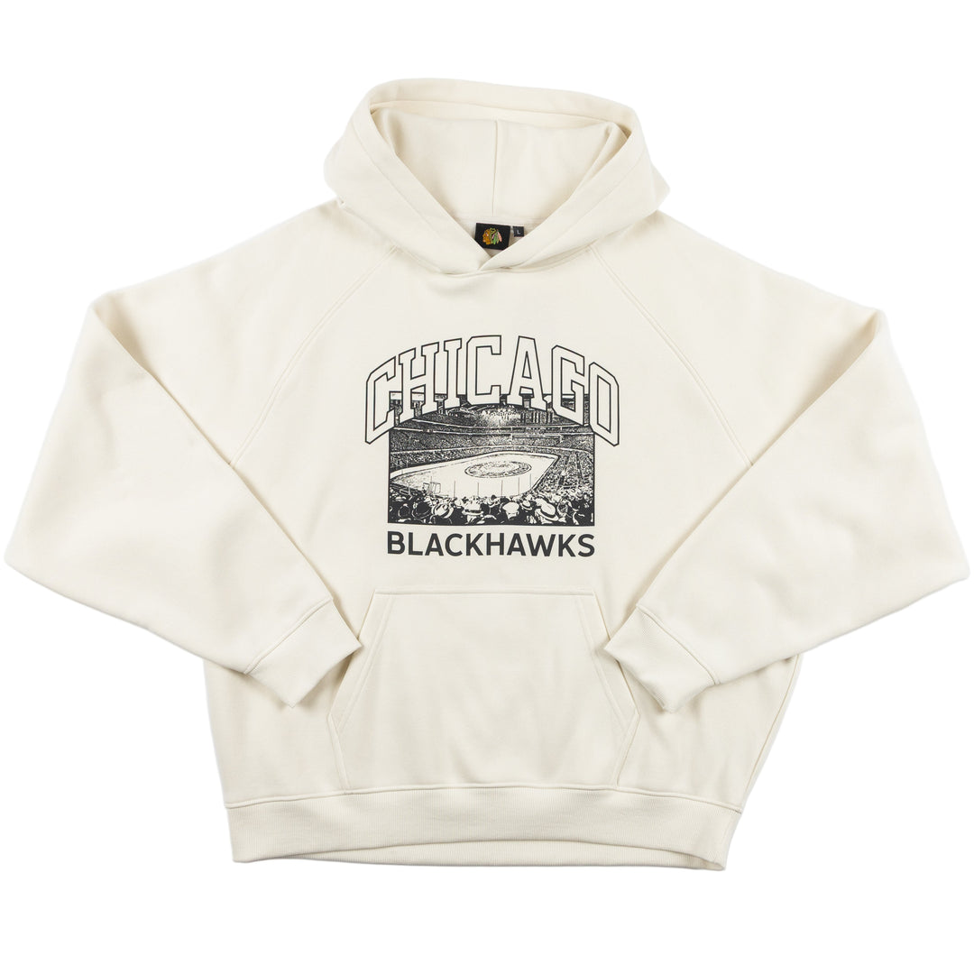 Chicago Blackhawks Chicago Stadium Oversized Hoodie