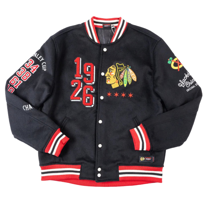 Blackhawks Originals Wool Varsity Jacket