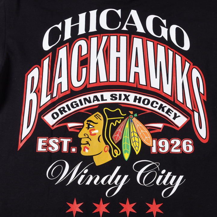 Blackhawks Originals Windy City Oversized Graphic Tee