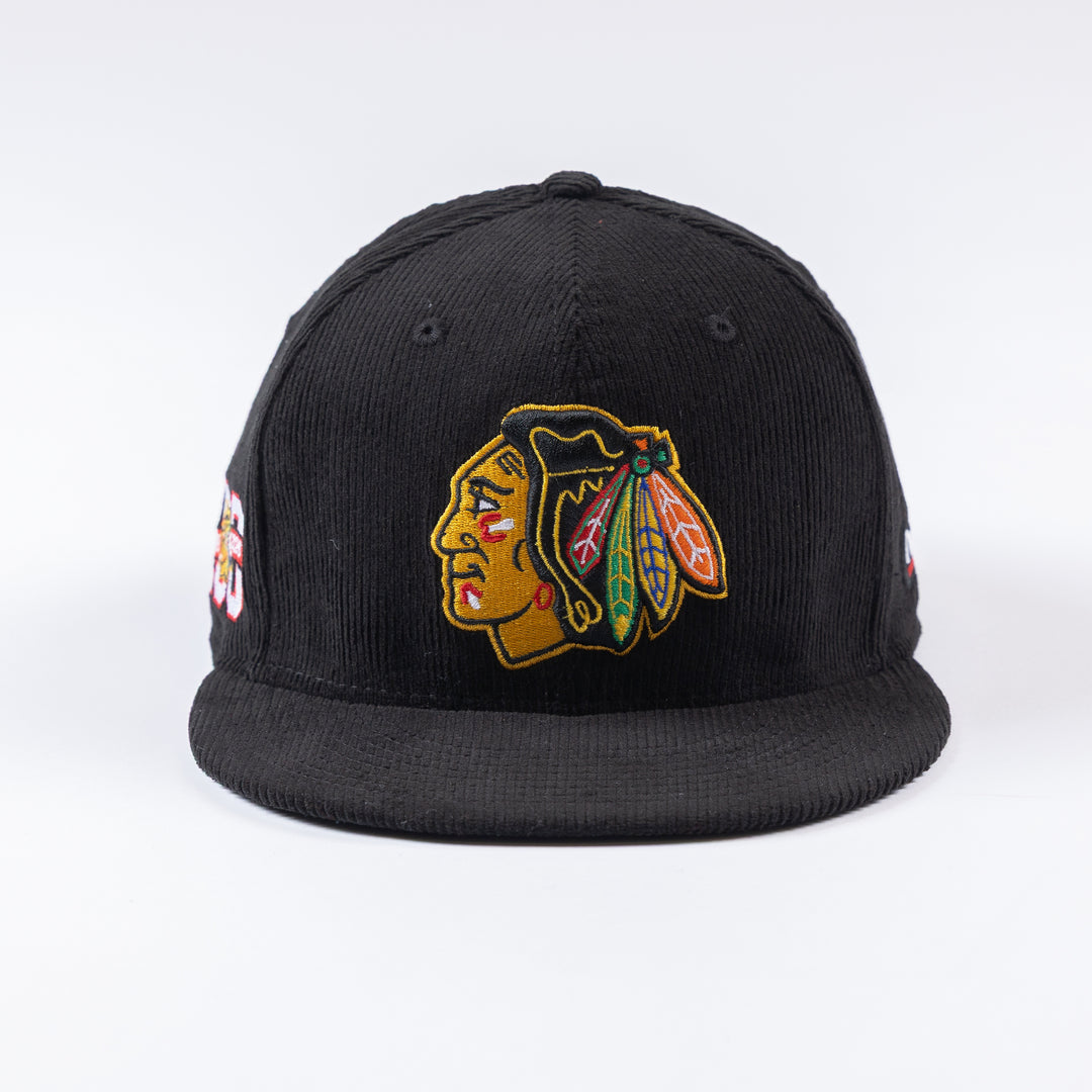 New Era Chicago Blackhawks 9Fifty Centennial Corduroy Snapback