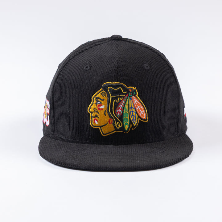 New Era Chicago Blackhawks 9Fifty Centennial Corduroy Snapback