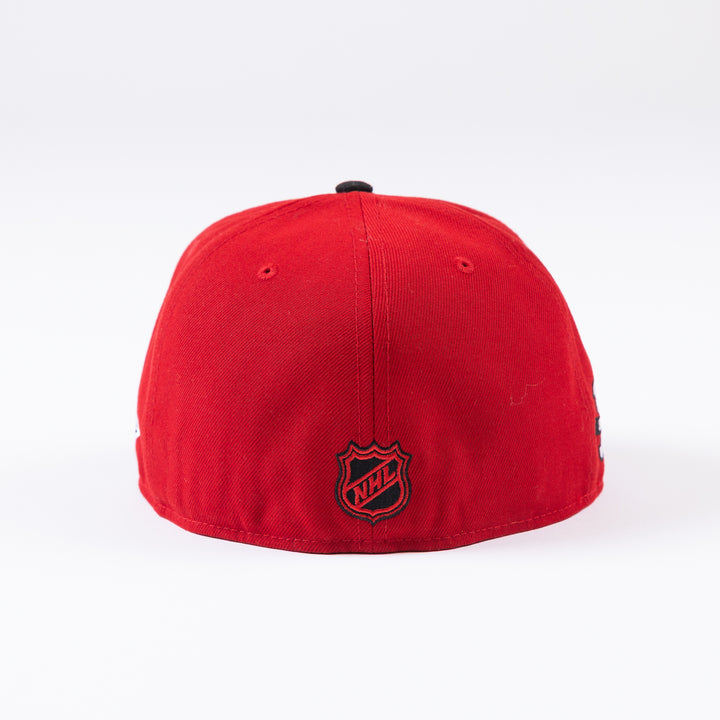 New Era Chicago Blackhawks 59Fifty Centennial Chainstitch Fitted Hat