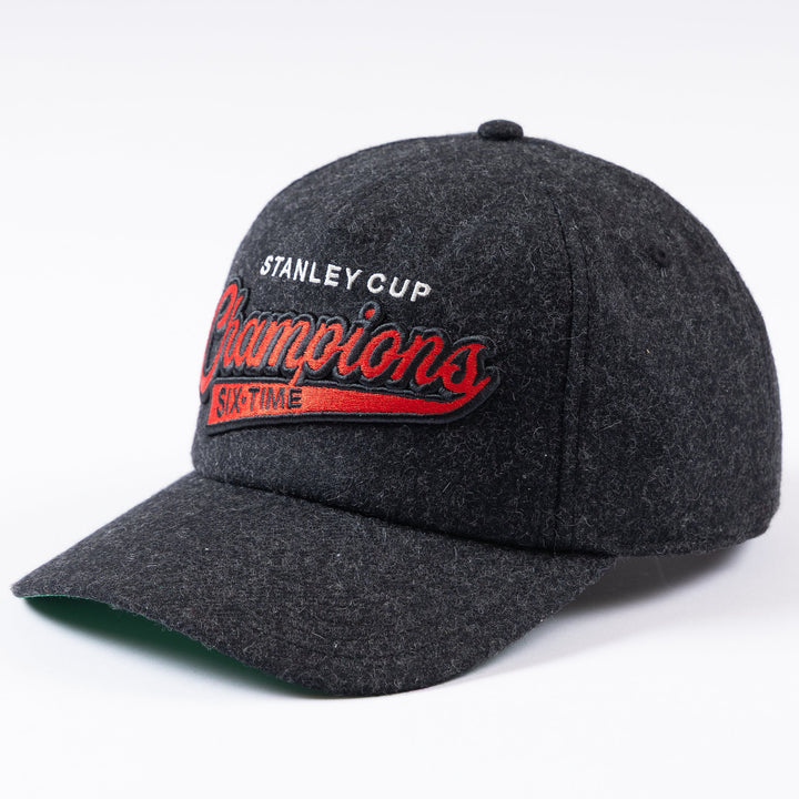 American Needle Chicago Blackhawks 6X Stanley Cup Champions Archive Roscoe Hat