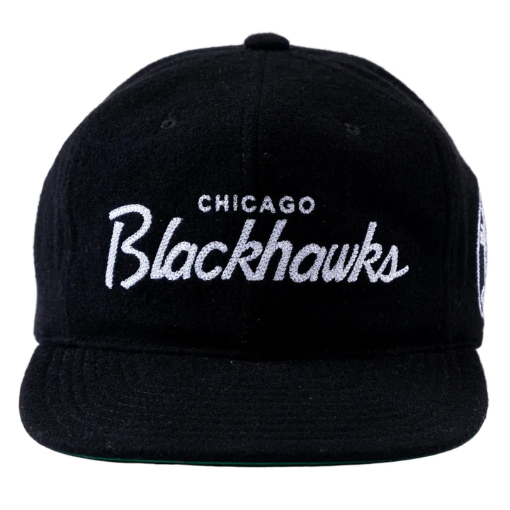 Mitchell &amp; Ness Chicago Blackhawks Vintage Fit Script Adjustable Hat