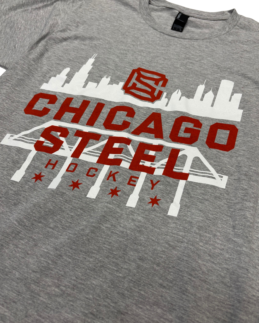 Chicago Steel Grey City Tee