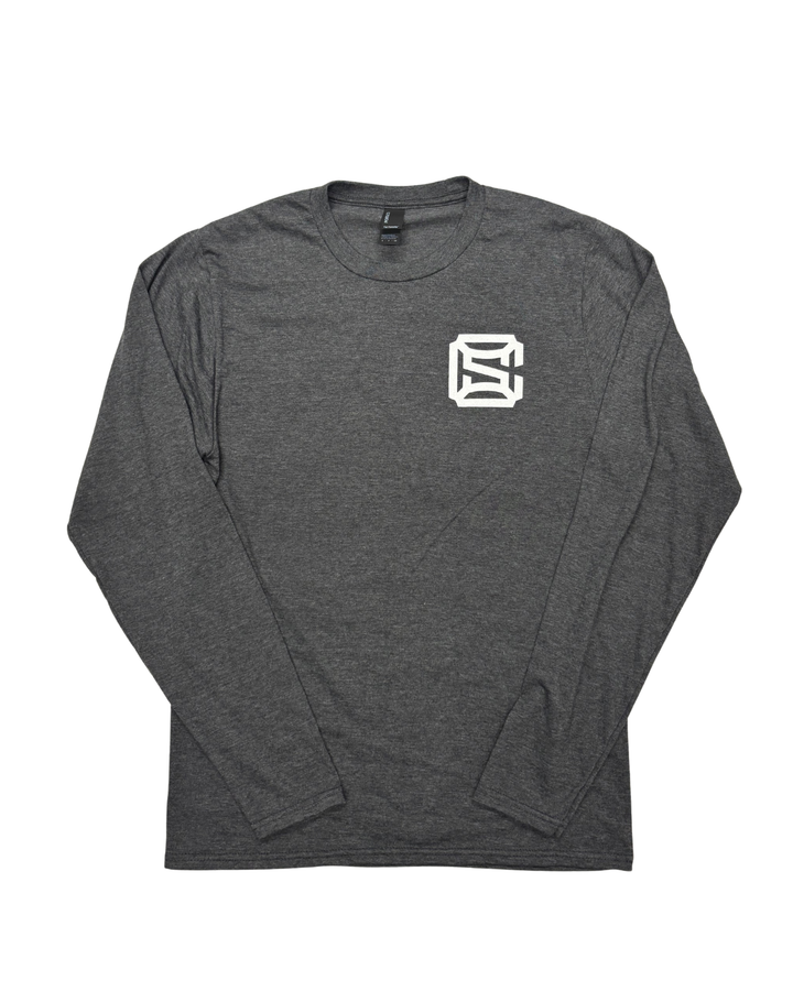 Chicago Steel Charcoal Long Sleeve Tee