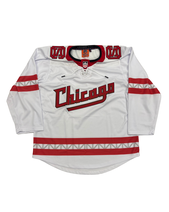 Chicago Steel New White Replica Jersey