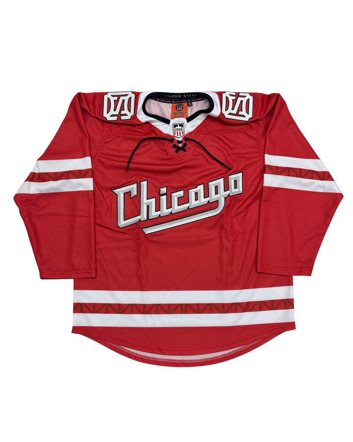 Chicago Steel New Youth Red Replica Jersey