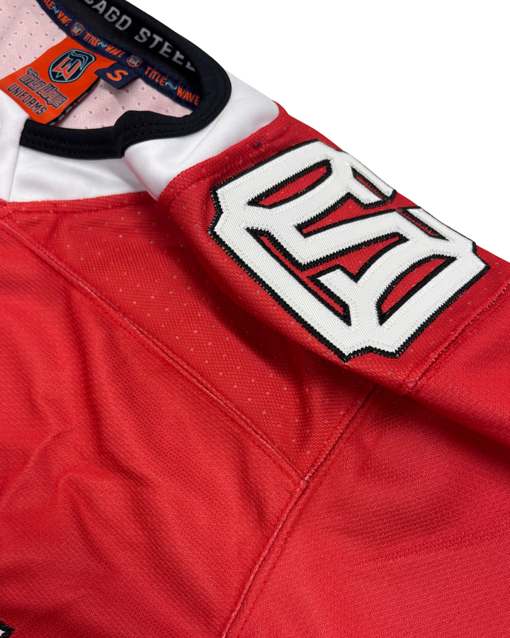 Chicago Steel New Red Replica Jersey