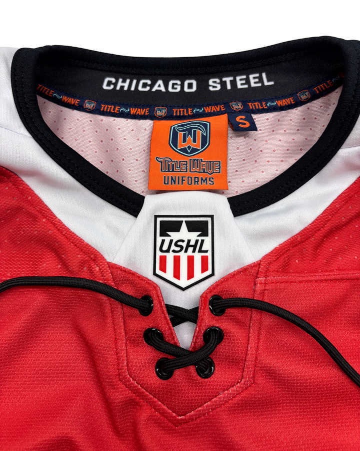 Chicago Steel New Youth Red Replica Jersey