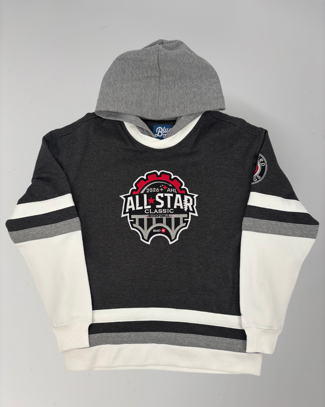 Rockford IceHogs Charcoal All Star Hockey Hoodie